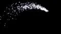 Magic sparkles fairy dust wand particle trail transition 4K 4k or 4k+ Resolution