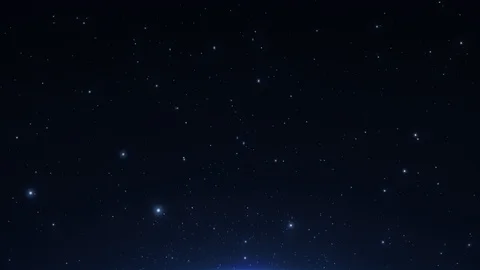 Magic Sparkling Particles Background Looped 4K Stock Footage 97986540