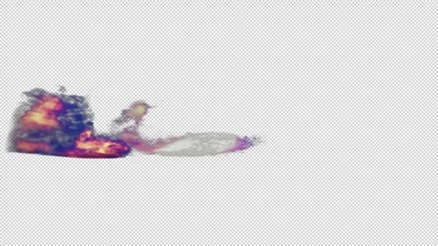 Magic spell wisp with alpha channel Stock Footage 269723831