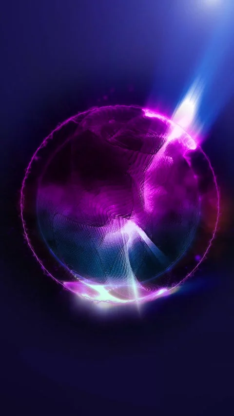 Magic sphere 01 Stockbeeldmateriaal 303243952