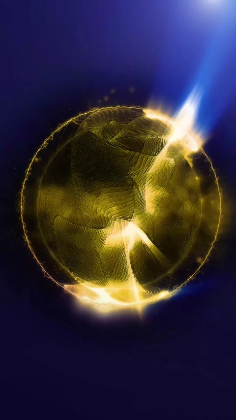 Magic sphere 01 Video stock 303244107