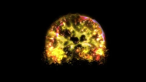 Magic sphere 01 Stockbeeldmateriaal 303301094