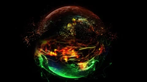 Magic sphere 01 Stock Footage 303305285