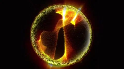 Magic sphere 01 Stock Footage 303692675