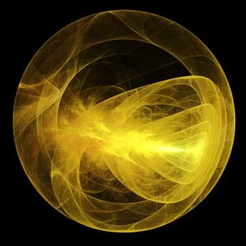 Magic sphere Stock Illustration