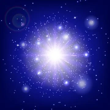 Magic stars Stock Illustration