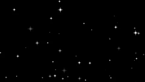Magic Stars motion graphics with dark background Stock Footage 124263825