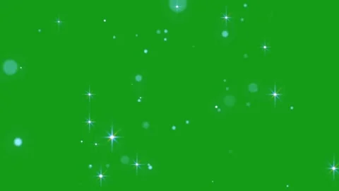 Magic stars motion graphics with green screen background Stock Footage 133684360