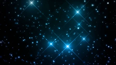 magic stars sparkle black background | Stock Video | Pond5