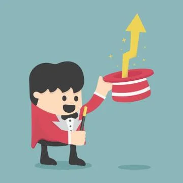 The magic of stock Stock Illustration