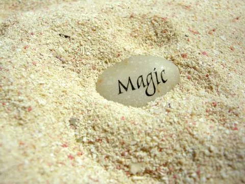 Magic stone 스톡 사진