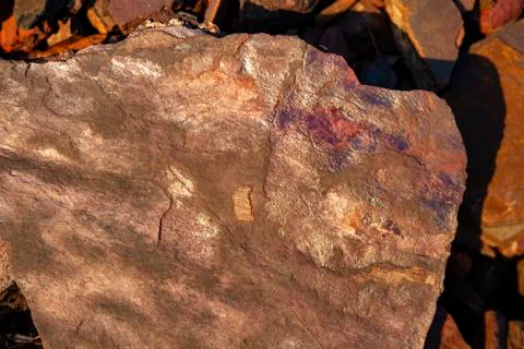 Magic stone. The texture of the stone. Abstract natural pattern. Stock Photos