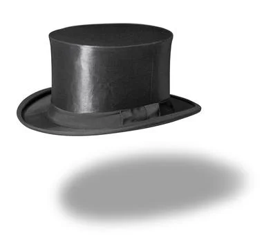 Magic stovepipe hat Foto stock