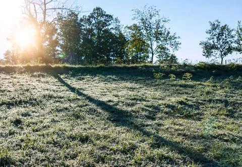 Magic sunrise Stock Photos
