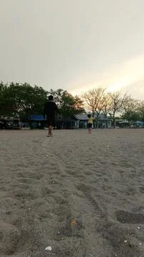 The Magic of Sunset at the Beach 8 Foto stock