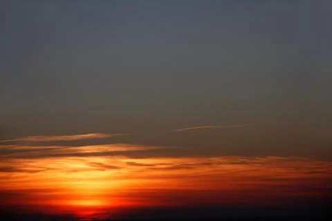 The Magic sunset Stock Photos