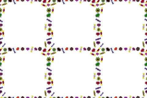 Magic super cute abstract and nice picture Illustrazione stock