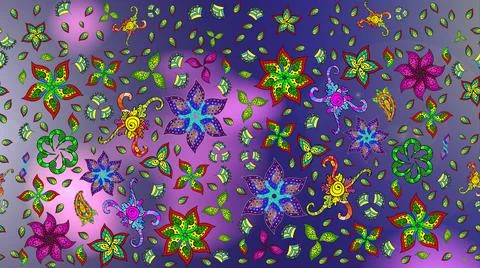 Magic super cute abstract and nice picture Stockillustratie