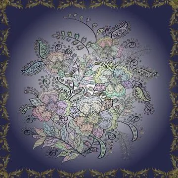 Magic super cute abstract and nice picture Stock Illustration