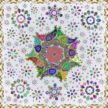 Magic super cute abstract and nice picture Illustrazione stock