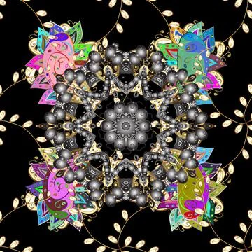Magic super cute abstract and nice picture Stock Illustration