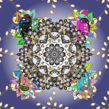 Magic super cute abstract and nice picture Stock Illustration