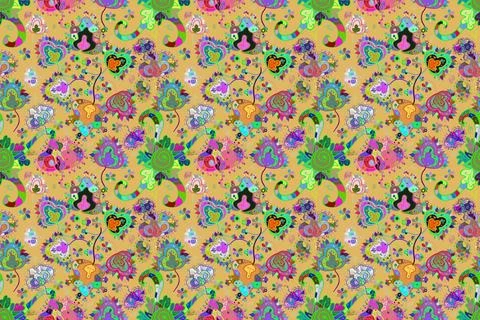 Magic super cute abstract and nice picture Иллюстрация