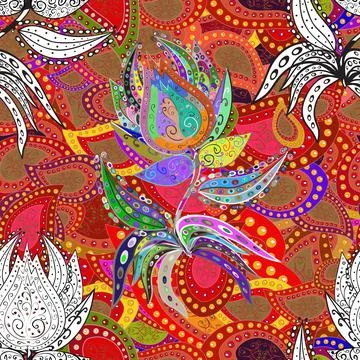 Magic super cute abstract and nice picture Stock-Illustration