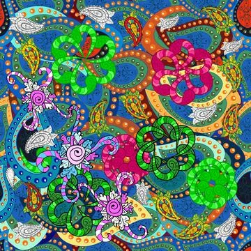 Magic super cute abstract and nice picture Stock Illustration