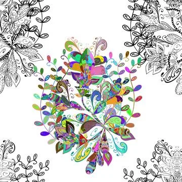 Magic super cute abstract and nice picture イラスト素材