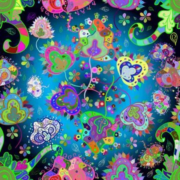 Magic super cute abstract and nice picture Stock-Illustration