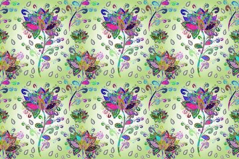Magic super cute abstract and nice picture Stock Illustration
