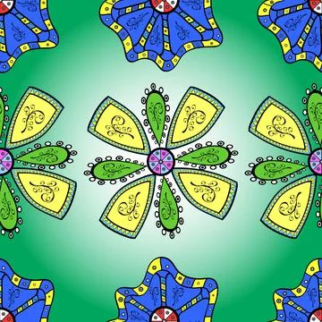 Magic super cute abstract and nice picture Stock Illustration
