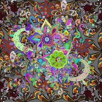 Magic super cute abstract and nice picture Stock Illustration