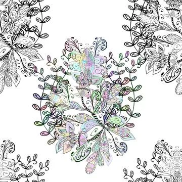 Magic super cute abstract and nice picture Illustrazione stock
