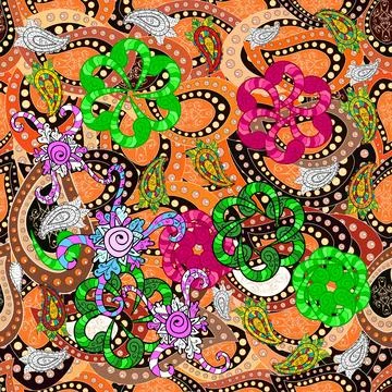 Magic super cute abstract and nice picture Stock Illustration