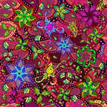 Magic super cute abstract and nice picture Stock Illustration