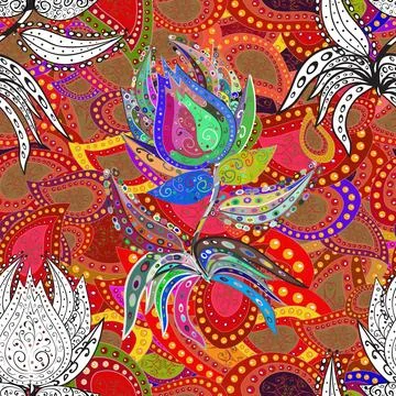 Magic super cute abstract and nice picture Illustrazione stock