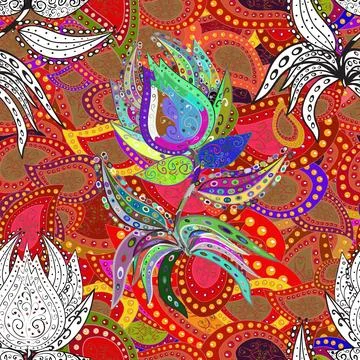 Magic super cute abstract and nice picture Stock Illustration