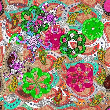 Magic super cute abstract and nice picture Illustrazione stock
