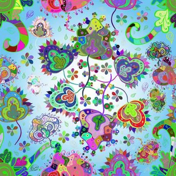 Magic super cute abstract and nice picture Stock Illustration