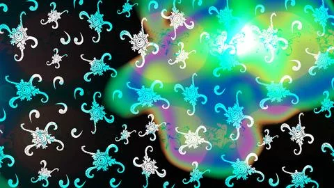 Magic super cute abstract and nice picture Stock Illustration