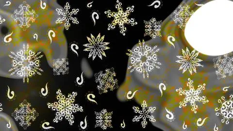 Magic super cute abstract and nice picture Stockillustratie