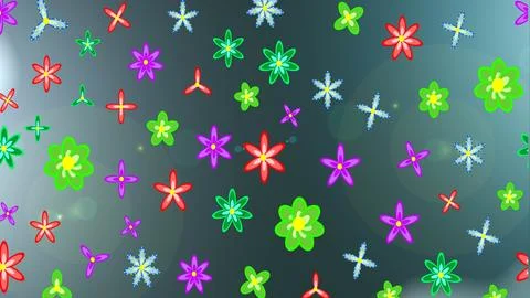 Magic super cute abstract and nice picture Illustrazione stock