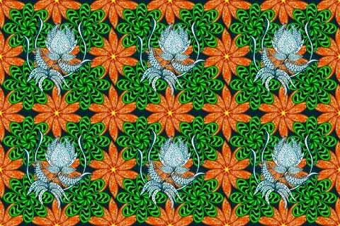 Magic super cute abstract and nice picture Illustrazione stock