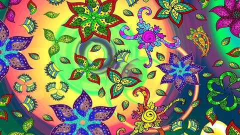 Magic super cute abstract and nice picture Stock Illustration