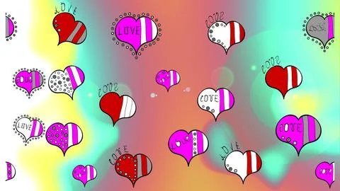 Magic super cute abstract and nice picture Illustrazione stock