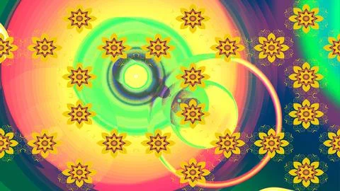 Magic super cute abstract and nice picture Illustrazione stock