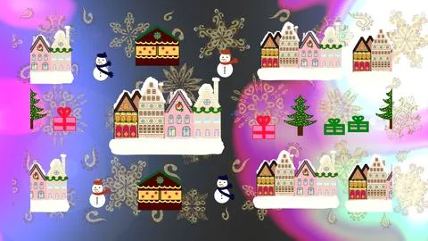 Magic super cute abstract and nice picture Stock Illustration