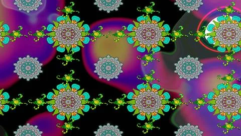 Magic super cute abstract and nice picture Stock Illustration